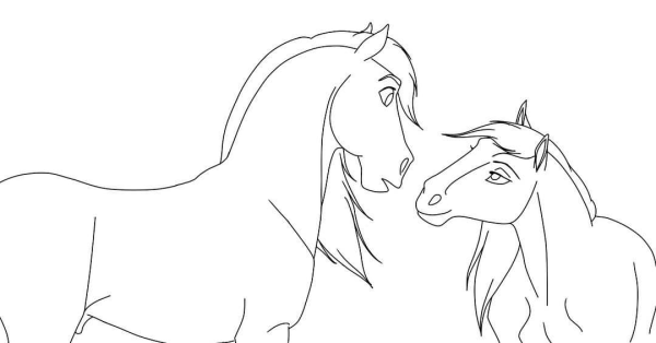 Лайны лошадей спирит