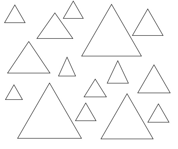 Треугольник раскраска