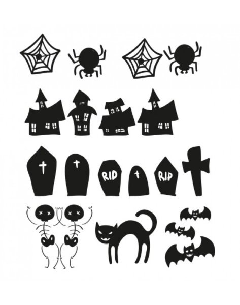 Стикеры для Хэллоуина