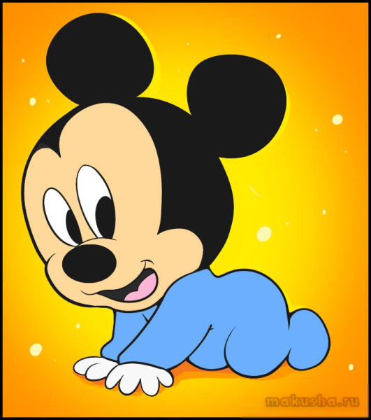 Срисовки Дисней Микки Микки Маус
