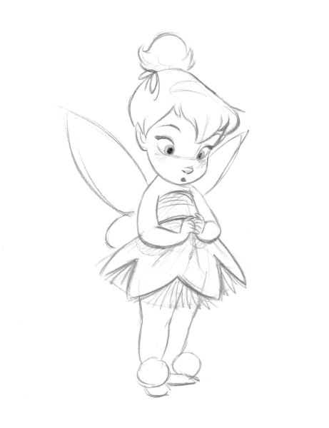 Тинкербелл рисунок