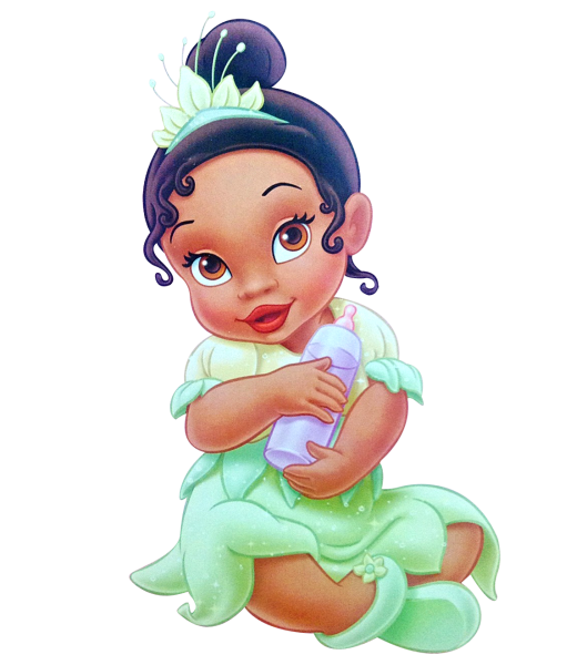 Принцесса Тиана в детстве