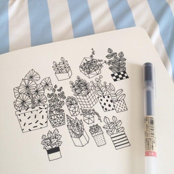 Маленькие рисунки для скетчбука