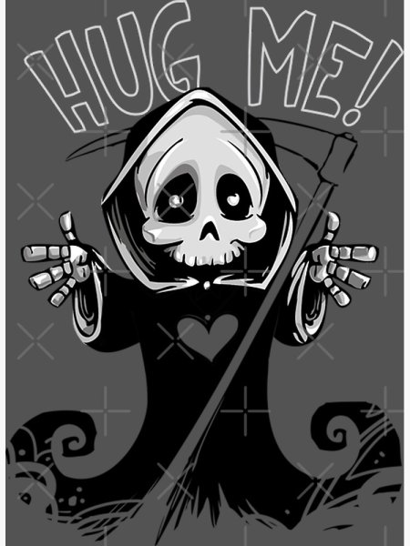 Девушка смерть арт