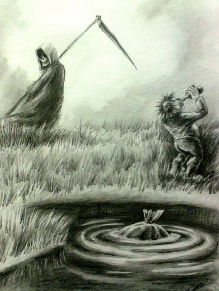 Терри Пратчетт плоский мир мрачный Жнец