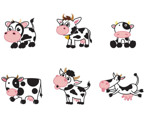 Корова стилизация