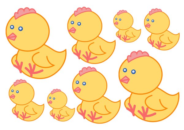 Цыпленок для дошкольников