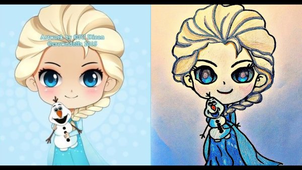 Эльза Чиби Холодное сердце