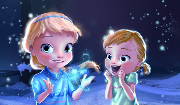 Холодное сердце 2 Эльза маленькая