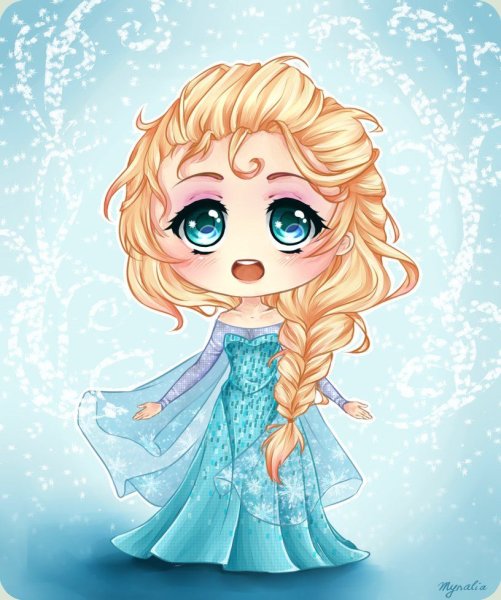 Эльза Чиби Холодное сердце