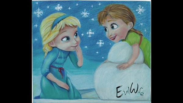 Нарисовать анну Николаевну