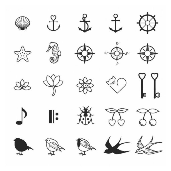 Тату эскизы маленькие