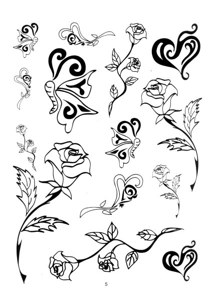 Несложные тату