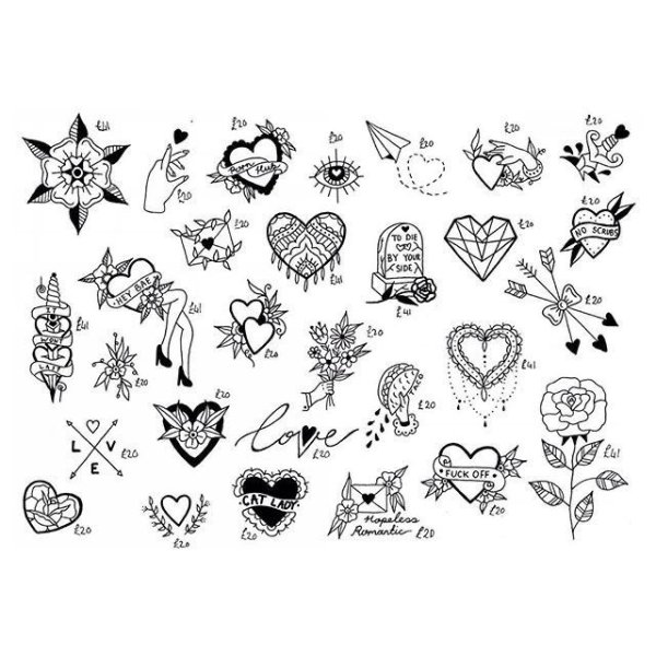 Легкие татушки