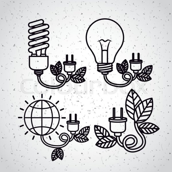 Мини энергетики рисунок