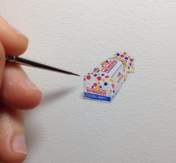 Маленькие миниатюрные рисуночки