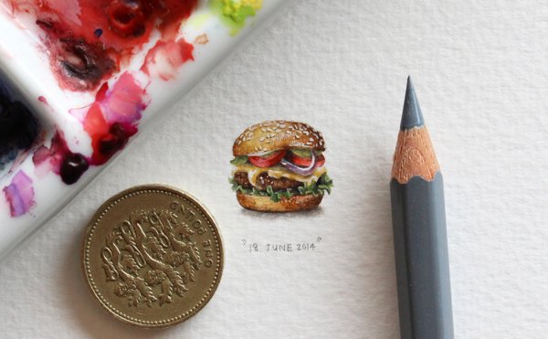 Миниатюры акварелью