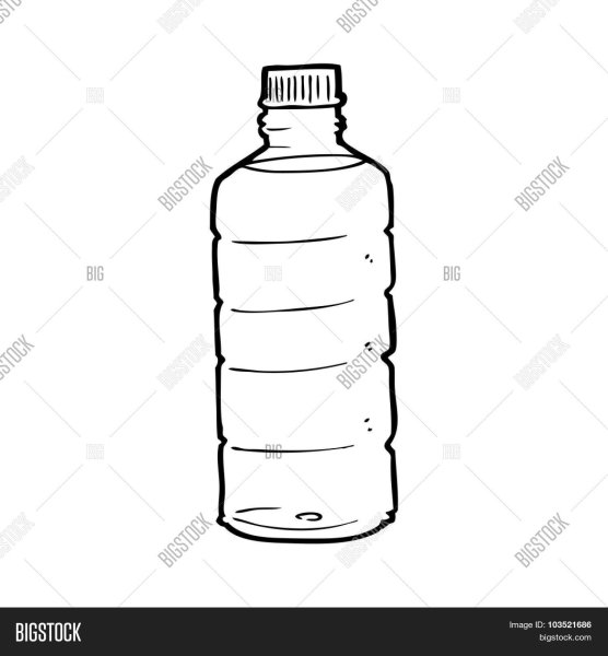 Бутылка воды для распечатки