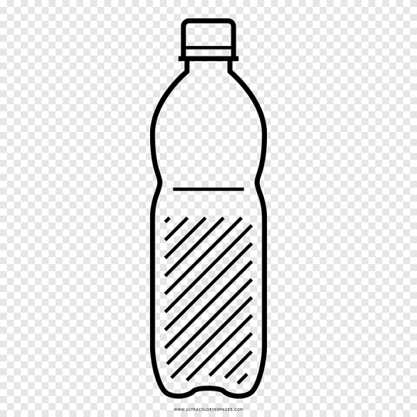 Очертание бутылки алкоголя