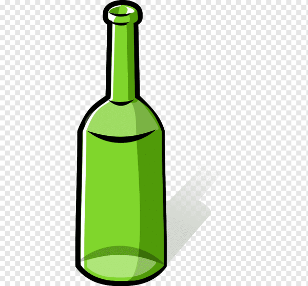 Бутылка мультяшная