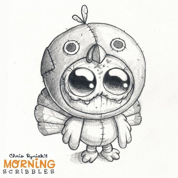 Chris Ryniak рисунки монстриков