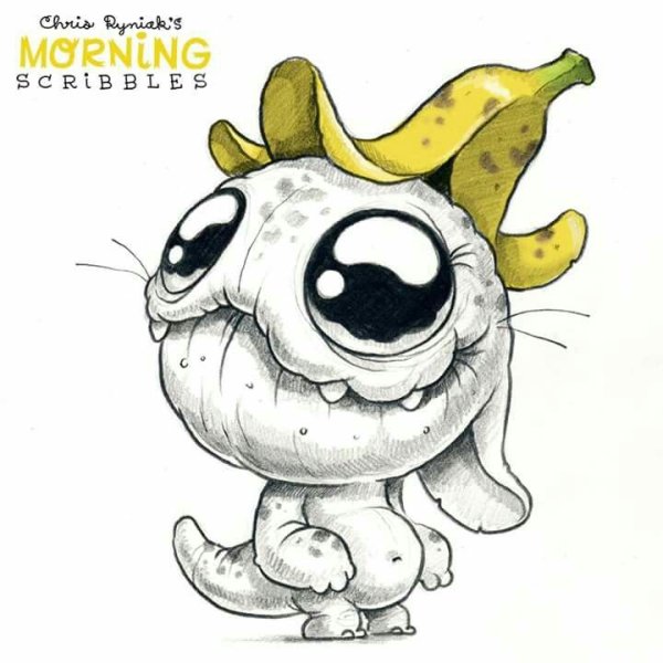 Монстрик для срисовки