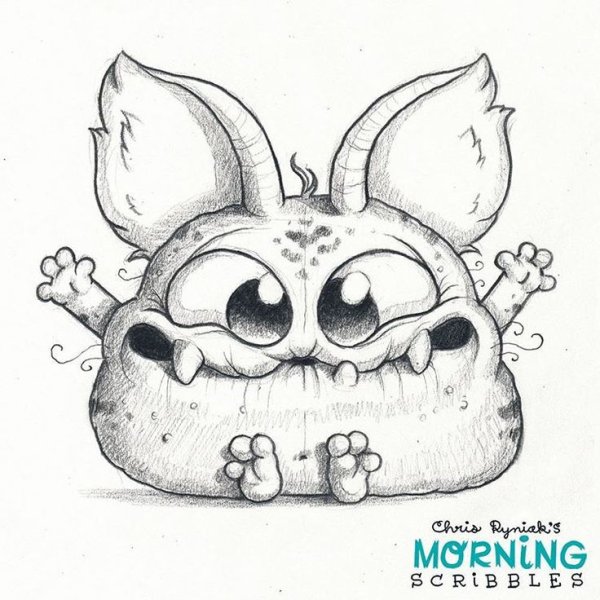 Легкие милые монстрики