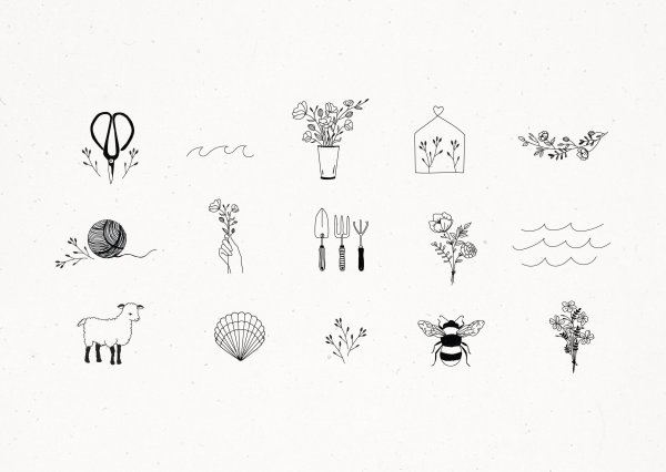 Эскизы тату Минимализм