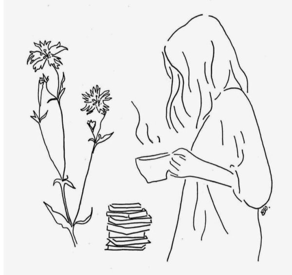 Рисунки для срисовки Эстетика легкие