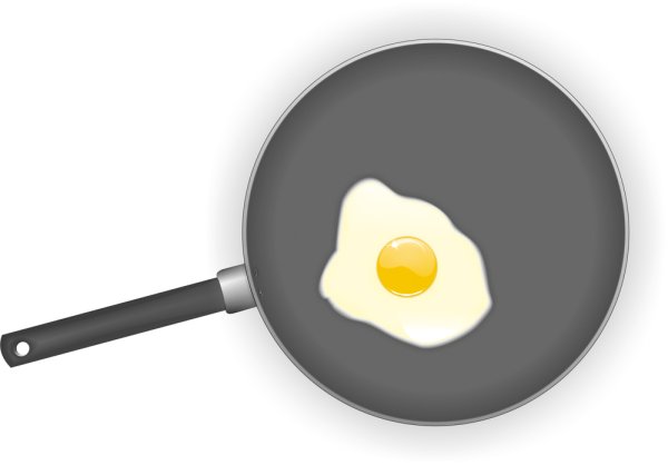 Сковородка с глазами