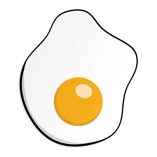 Яичница мультяшная