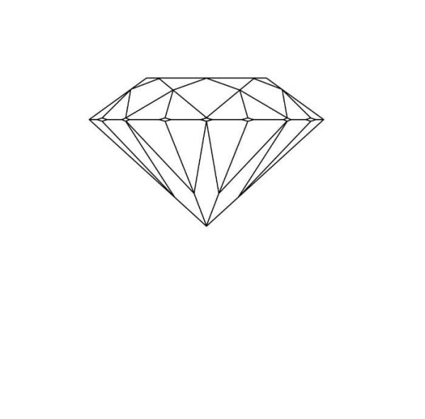 Тату Алмаз эскиз