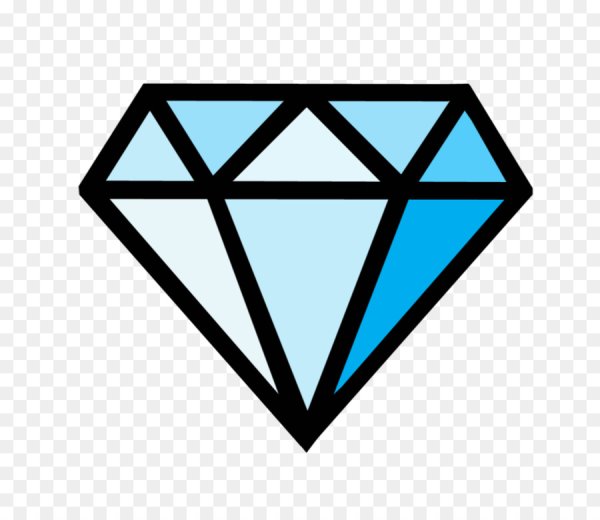 Бриллиант мультяшный