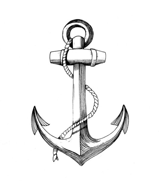 Якорь эскиз