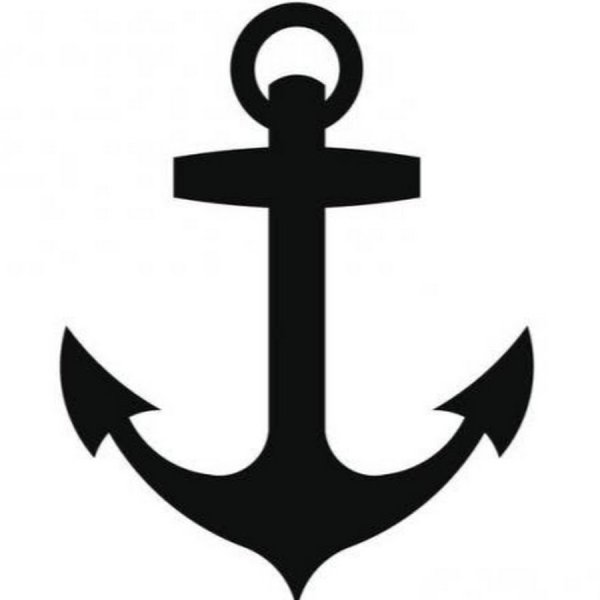 Якорь силуэт