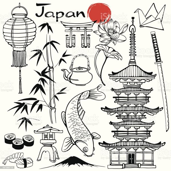 Традиционные японские символы