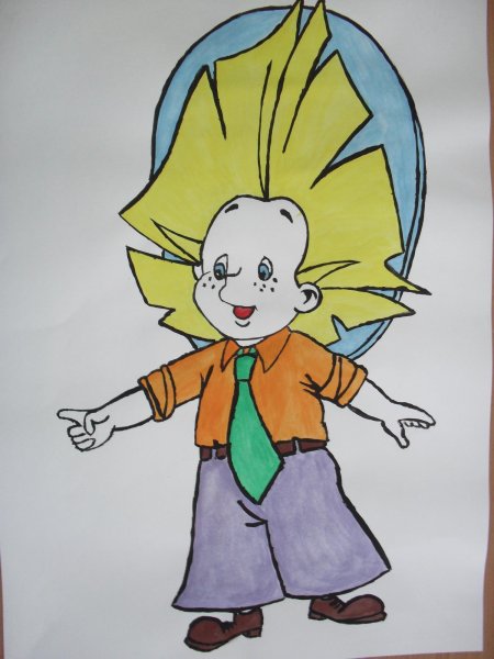 Литературный герой Незнайка