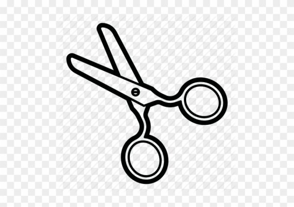 Ножницы карандашом