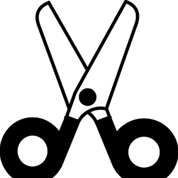 Ножницы раскраска