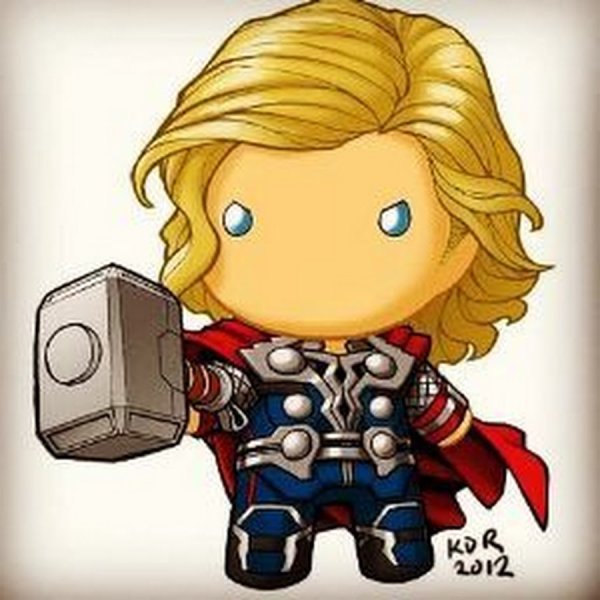 Чиби тор Марвел