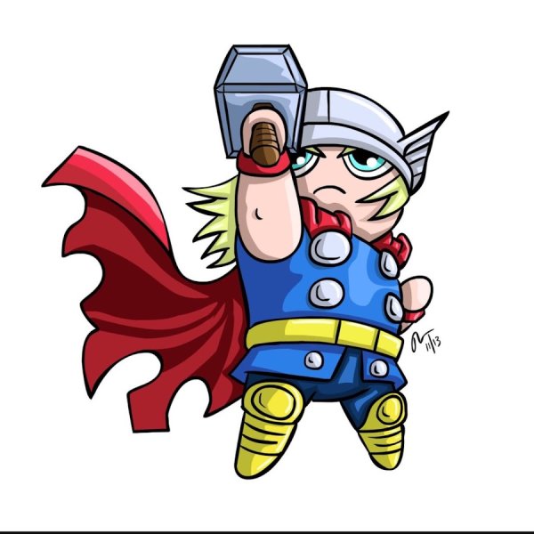 Дерек Лауфман Марвел Чиби