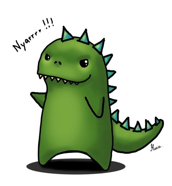 Годзилла мультяшный