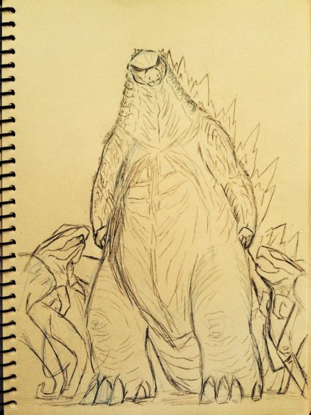 Годзилла Король монстров гнус