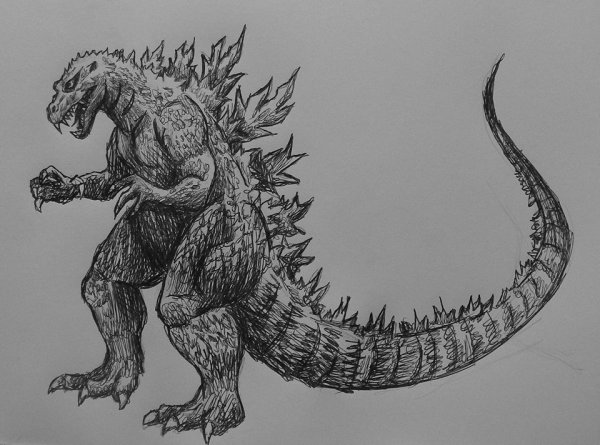 Родан Годзилла референс