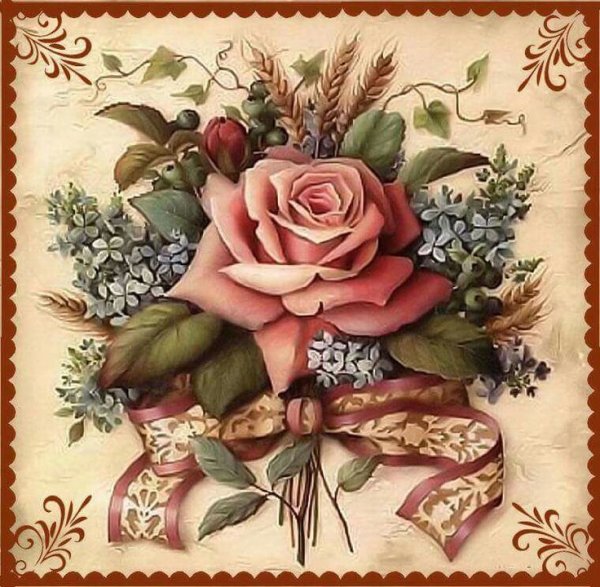 Винтажные ангелочки для декупажа