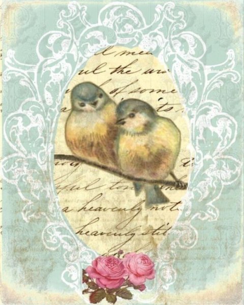 Винтажные птицы