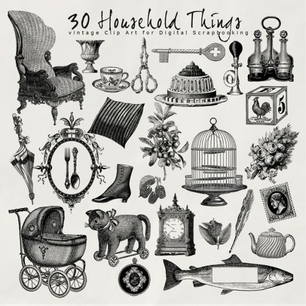 Винтажная открытка с днем рождения