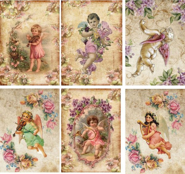 Распечатка картинок в винтажном стиле