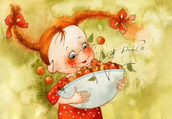 Екатерина бабок Акварельные иллюстрации