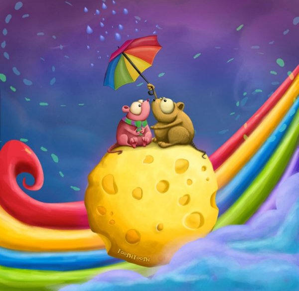 Жизнеутверждающие рисунки